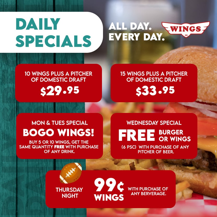 Wings in Weston • Order Online Now